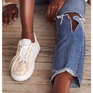 Free People Womens Catch Me If You Can Sneaker Multicolor Size 38 US 8